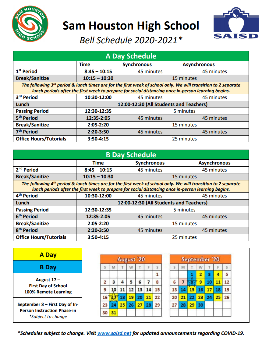 San Benito Cisd Calendar Customize and Print